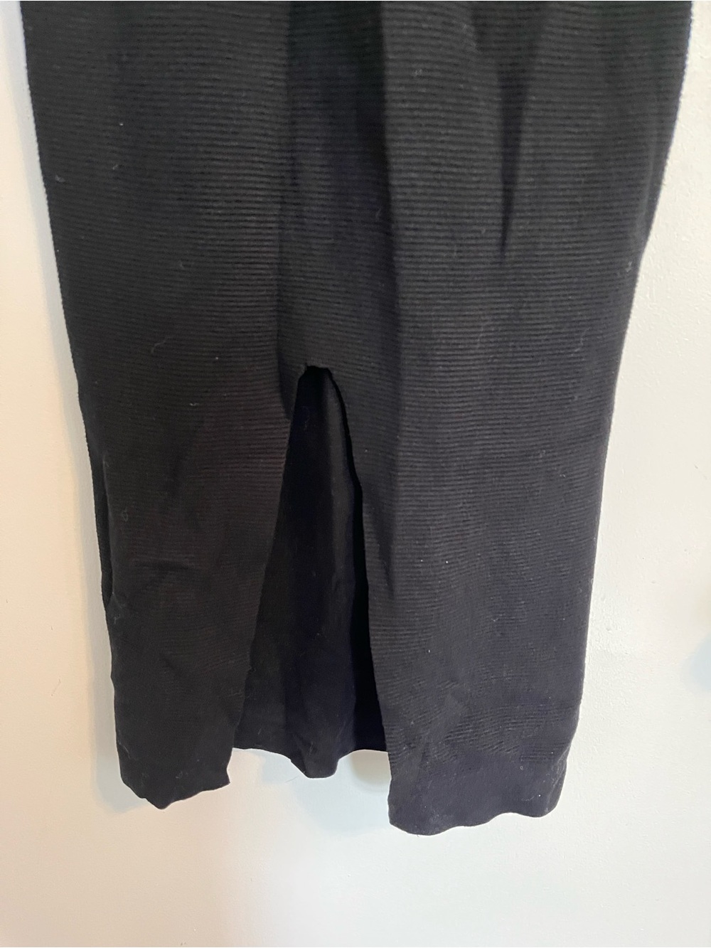 Toccin long sleeve puff sleeve midi dress black women’s medium - Picture 7 of 7